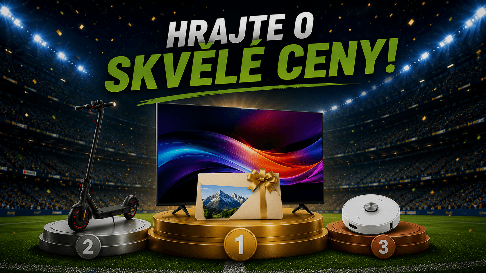 Hrajte o skvělé ceny!